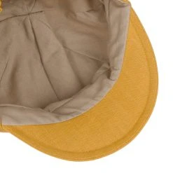 Hutshopping Leinen Ballonmütze Mit Teflon -Stetson Speichern Leinen Ballonmuetze mit Teflon gelb.61900 2rf45