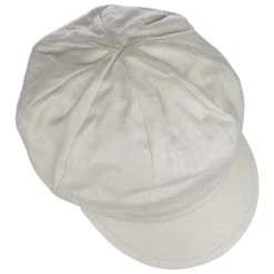 Hutshopping Leinen Ballonmütze Mit Teflon -Stetson Speichern Leinen Ballonmuetze mit Teflon hellgrau.61900 1rf28