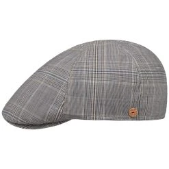 Leroy Check Superior Flatcap By Mayser -Stetson Speichern Leroy Check Superior Flatcap by Mayser braun.63371 rf11