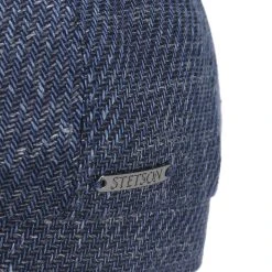 Lester Silk Flatcap By Stetson -Stetson Speichern Lester Silk Flatcap by Stetson blau.60717 4rf2