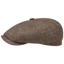Lester Silk Flatcap By Stetson -Stetson Speichern Lester Silk Flatcap by Stetson rost.60717 rf18