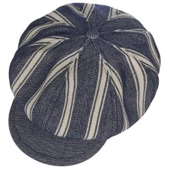 Hutshopping Levoca Stripes Ballonmütze -Stetson Speichern Levoca Stripes Ballonmuetze dunkelblau.61959 1rf192