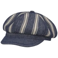 Hutshopping Levoca Stripes Ballonmütze -Stetson Speichern Levoca Stripes Ballonmuetze dunkelblau.61959 rf192