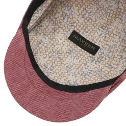 Matteo Stripes Leinen Flatcap By Mayser -Stetson Speichern Matteo Stripes Leinen Flatcap by Mayser rot.56391 2rf3