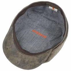 McCook Vintage Ledercap By Stetson -Stetson Speichern McCook Vintage Ledercap by Stetson braun.34633 2rf11