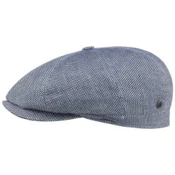 Melcavo 8 Panel Flatcap By Bugatti -Stetson Speichern Melcavo 8 Panel Flatcap by bugatti blau meliert.61887 rf36