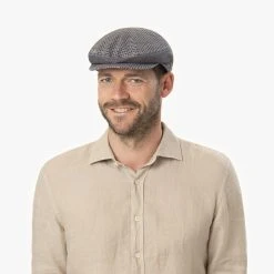 Alfonso DEste Mesley Summer Flatcap By Alfonso D´Este -Stetson Speichern Mesley Summer Flatcap by Alfonso D Este.59004 8