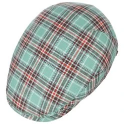 Alfonso DEste Mint Check Flatcap By Alfonso D´Este