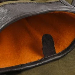 Nappa Waxed Cotton Lederhandschuhe By Stetson -Stetson Speichern Nappa Waxed Cotton Lederhandschuhe by Stetson oliv.58978 2rf14