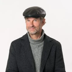 Nappaleder Flatcap By Lierys -Stetson Speichern Nappaleder Flatcap by Lierys.40623 8