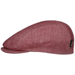New Herringbone Leinen Flatcap By Borsalino -Stetson Speichern New Herringbone Leinen Flatcap by Borsalino bordeaux.66044 rf27