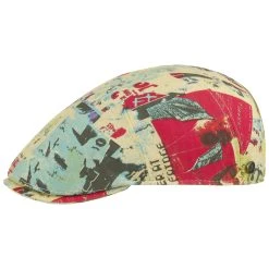 Newspaper Flatcap By Lierys -Stetson Speichern Newspaper Flatcap by Lierys bunt.58824 rf102