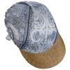 Paisley Bandana Mit Visor By Mayser -Stetson Speichern Paisley Bandana mit Visor by Mayser blau.63222 1rf2