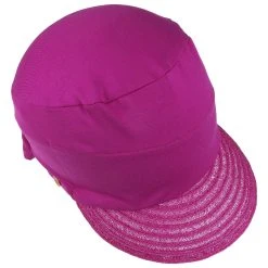 Pink Hanni Jersey Visor By Mayser