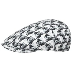 Pixels Flatcap By Lierys -Stetson Speichern Pixels Flatcap by Lierys schwarz wei .58647 rf173