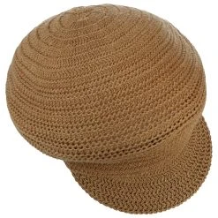 Ranvelia Ballonmütze By Seeberger -Stetson Speichern Ranvelia Ballonmuetze by Seeberger hellbraun.64896 1rf175