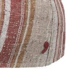 Alfonso DEste Red Stripe Leinen Flatcap By Alfonso D´Este -Stetson Speichern Red Stripe Leinen Flatcap by Alfonso D Este beige rot.58999 4rf271