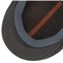 Safety Stripe 504 Flatcap By Kangol -Stetson Speichern Safety Stripe 504 Flatcap by Kangol dunkelgrau.61230 2rf23