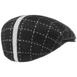 Safety Stripe 504 Flatcap By Kangol -Stetson Speichern Safety Stripe 504 Flatcap by Kangol schwarz.61230 3rf4