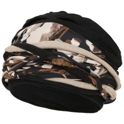 Scarlett Boho Gras Turban By Christine Headwear -Stetson Speichern Scarlett Boho Gras Turban by Christine Headwear schwarz beige.63913 rf227