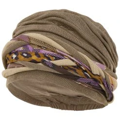 Scarlett Boho Turban By Christine Headwear -Stetson Speichern Scarlett Boho Turban by Christine Headwear hellbraun.63912 rf175