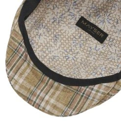 Sidney Check Leinen Flatcap By Mayser -Stetson Speichern Sidney Check Leinen Flatcap by Mayser gruen.62097 2rf39