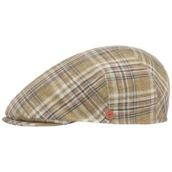 Sidney Check Leinen Flatcap By Mayser -Stetson Speichern Sidney Check Leinen Flatcap by Mayser gruen.62097 rf39