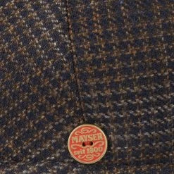 Simon Seide Schurwolle Flatcap By Mayser -Stetson Speichern Simon Seide Schurwolle Flatcap by Mayser braun.58100 4rf11