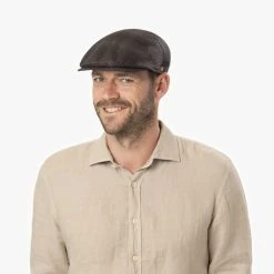 Simon Seide Schurwolle Flatcap By Mayser -Stetson Speichern Simon Seide Schurwolle Flatcap by Mayser.58100 8