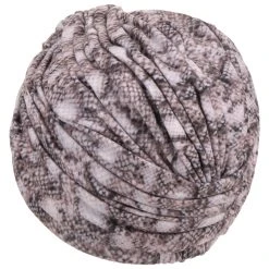 Snake Print Turban By Lierys