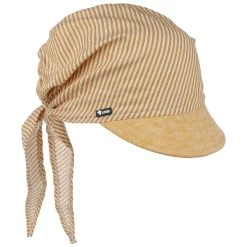 Stripes Bandana Cap By Lipodo -Stetson Speichern Stripes Bandana Cap by Lipodo gelb.61675 rf45