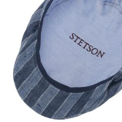 Talcott Stripes Flatcap By Stetson -Stetson Speichern Talcott Stripes Flatcap by Stetson blau.60747 2rf2
