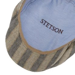 Talcott Stripes Flatcap By Stetson -Stetson Speichern Talcott Stripes Flatcap by Stetson grau.60747 2rf13