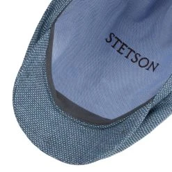 Taleco Wool Flatcap Mit Leinen By Stetson -Stetson Speichern Taleco Wool Flatcap mit Leinen by Stetson blau.56488 2rf2