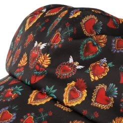 Tempesta Print Heart Ballonmütze By Bedacht -Stetson Speichern Tempesta Print Heart Ballonmuetze by bedacht schwarz.61447 5rf4