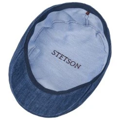Tevalo Leinen Flatcap By Stetson -Stetson Speichern Tevalo Leinen Flatcap by Stetson blau meliert.60740 2rf36