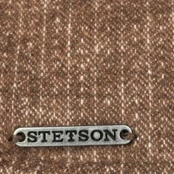 Texas Cotton Stripe Flatcap By Stetson -Stetson Speichern Texas Cotton Stripe Flatcap by Stetson braun.53267 4rf11