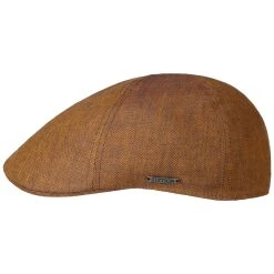 Texas Descott Leinen Flatcap By Stetson -Stetson Speichern Texas Descott Leinen Flatcap by Stetson rost.63624 rf18