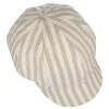 Tropy Stripe Ballonmütze By Seeberger -Stetson Speichern Tropy Stripe Ballonmuetze by Seeberger beige.61517 1rf15