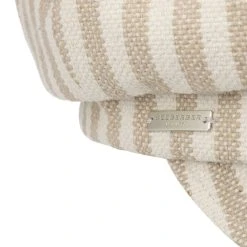Tropy Stripe Ballonmütze By Seeberger -Stetson Speichern Tropy Stripe Ballonmuetze by Seeberger beige.61517 4rf15