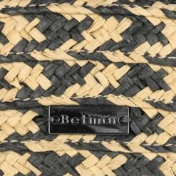 Twotone Strohbaske By Betmar -Stetson Speichern Twotone Strohbaske by Betmar natur schwarz.55944 4rf201