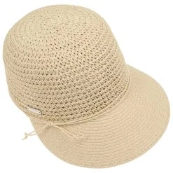 Uni Rollable Crochet Cap By Seeberger -Stetson Speichern Uni Rollable Crochet Cap by Seeberger natur.50846 1rf40
