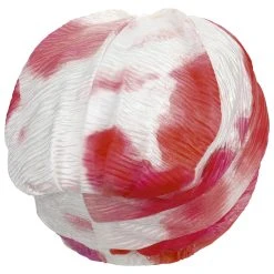 Watercolour Red Luna Turban By Christine Headwear
