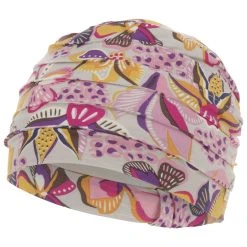 Yoga Bright Flower Turban By Christine Headwear -Stetson Speichern Yoga Bright Flower Turban by Christine Headwear bunt.62608 rf102